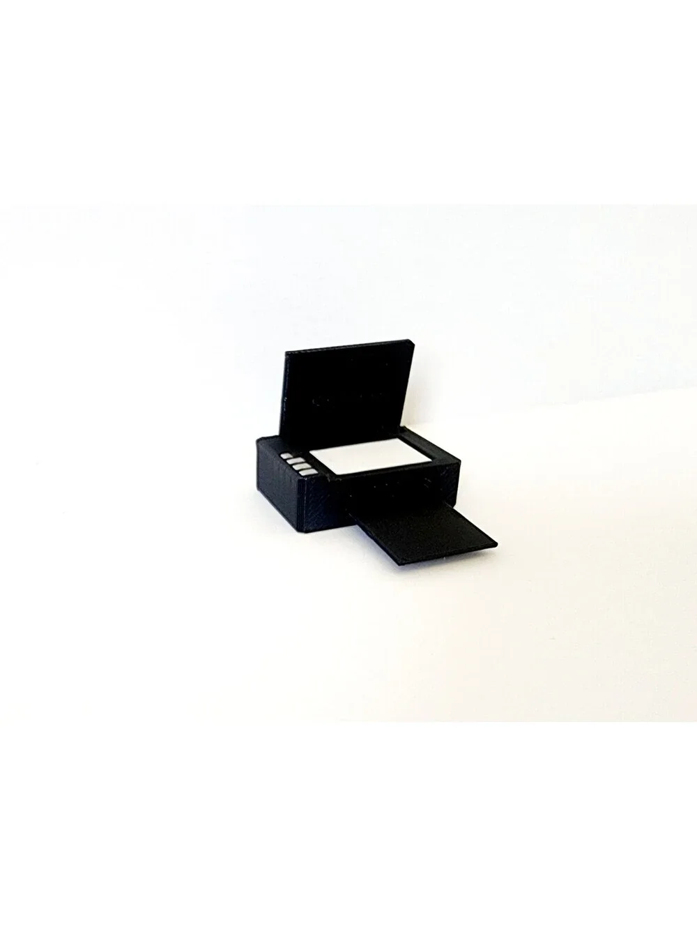 Miniature Dollhouse Printer - Black